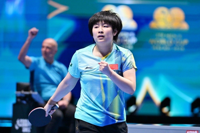 国乒11人6胜晋级16强 澳门站小组赛收官日战况激