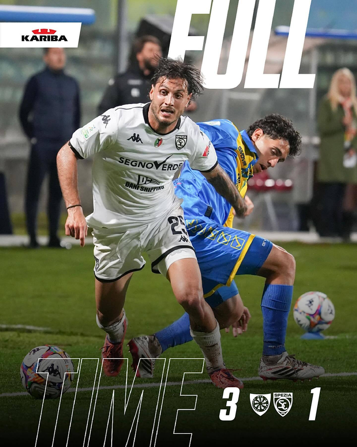 米兰外租小将科莫托替补登场助斯佩齐亚客场告